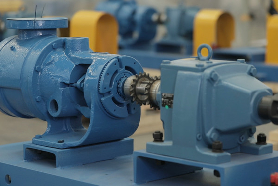 Electric Gear Oil Transfer Pump Internal Grease Gear Pump High Viscosity